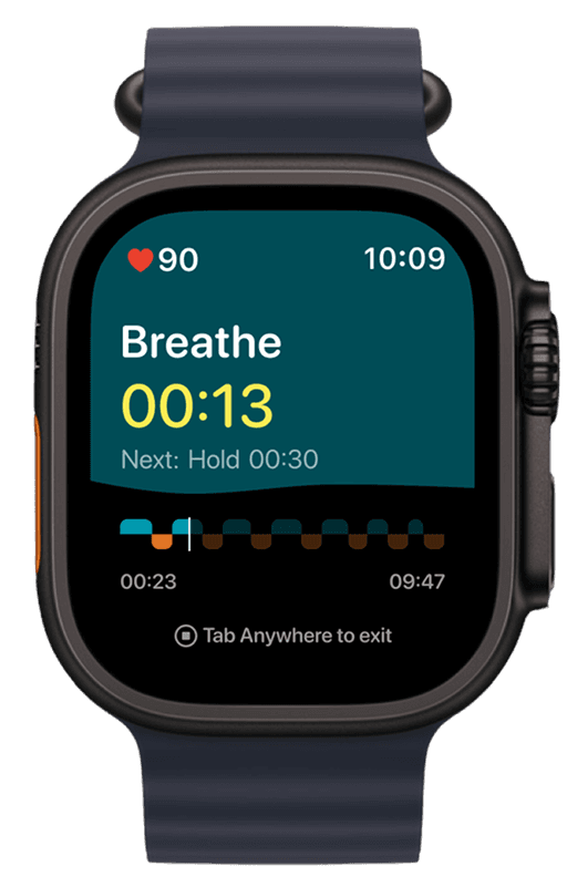 Apple Watch Ultra Breath-Hold Training